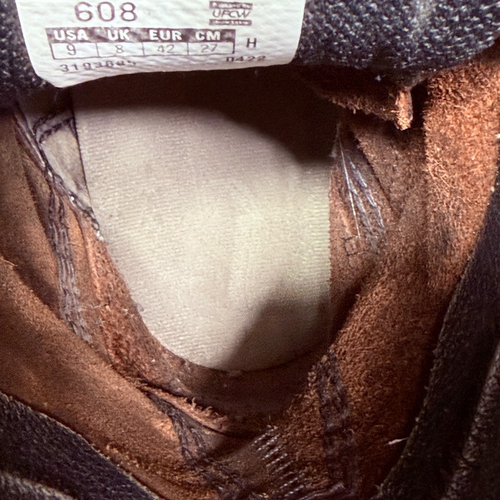 Red WIng 608 SuperSole 2.0 Mens Size 9 Extra Wide Work Boots Brown‎ Leather - Picture 9 of 9